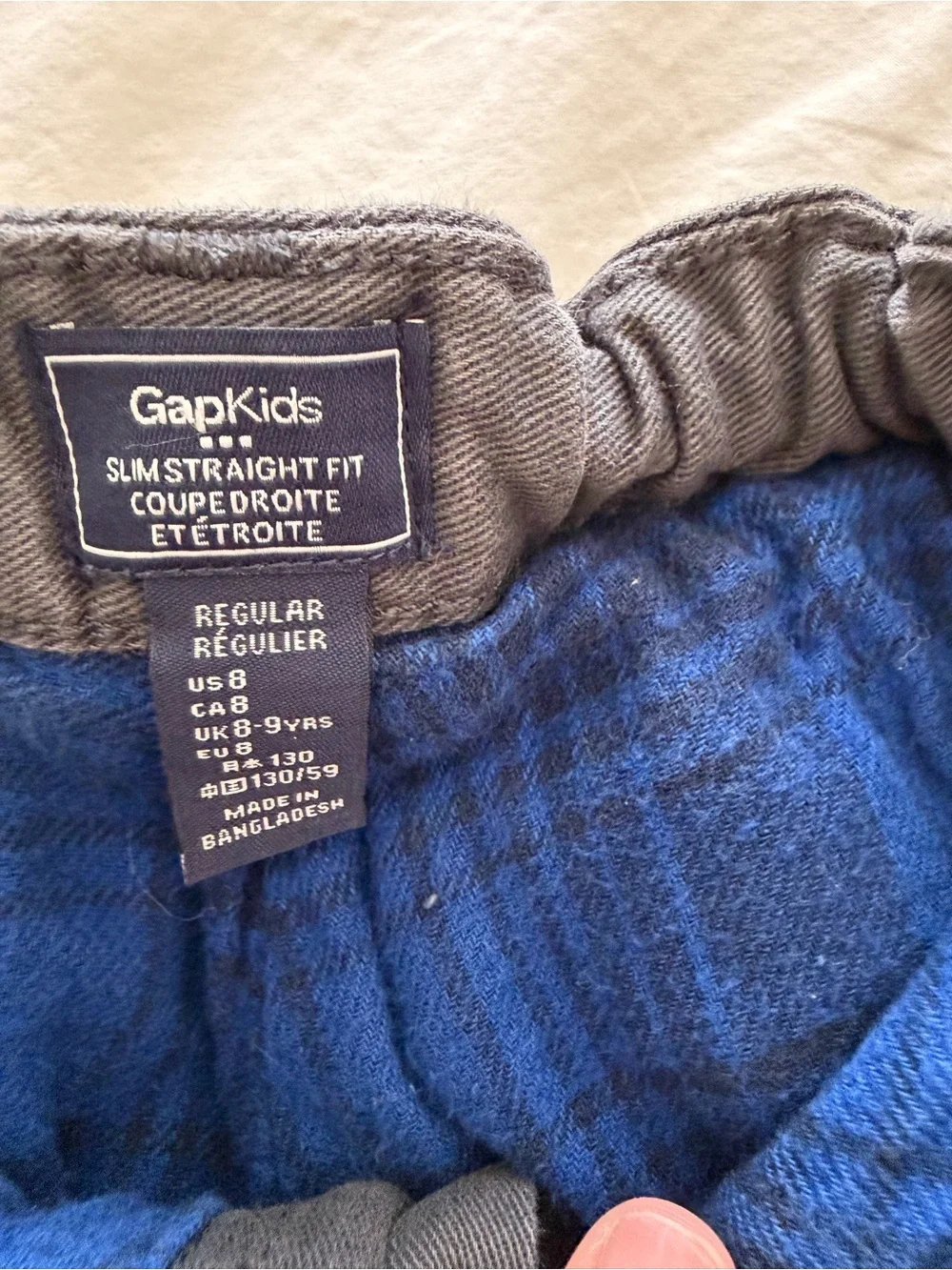 GAPKids Casual Elastic-Waist Pants in Dark Charcoal